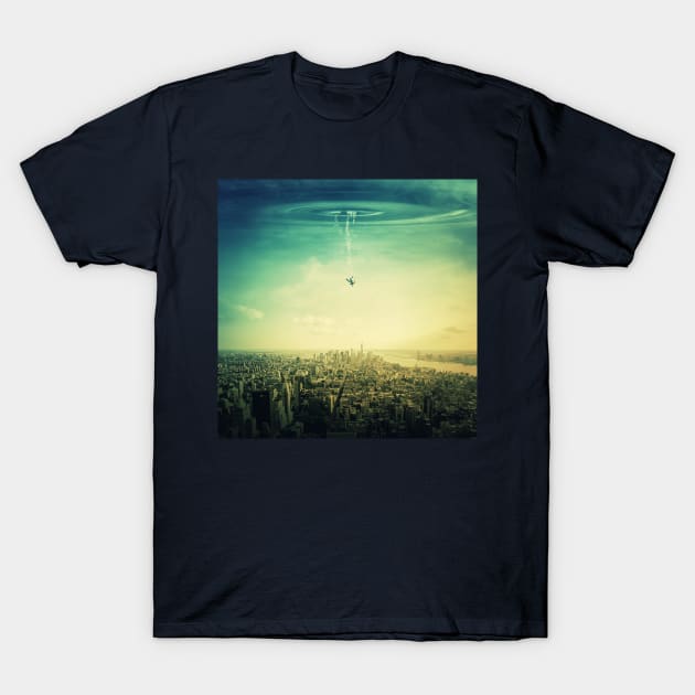 falling from the sky T-Shirt by 1STunningArt